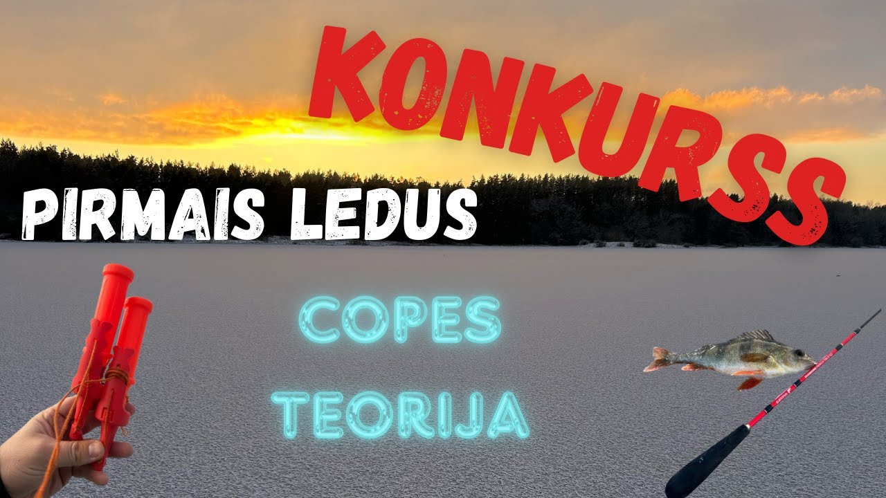 ❗KONKURSS❗ PIRMAIS LEDUS / KO SVARĪGI ZINĀT ZIEMĀ?