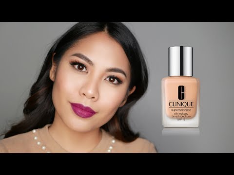 CLINIQUE Superbalanced Silk Foundation - First Impression Review and Demo-thumbnail
