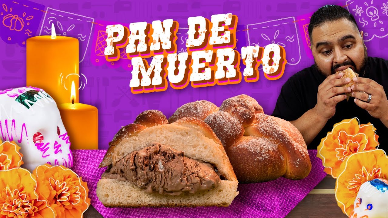 PAN DE MUERTO CON HELADO CASERO | EL GUZII