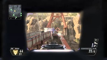 Black Ops II Team Deathmatch mp7 using target finder aim