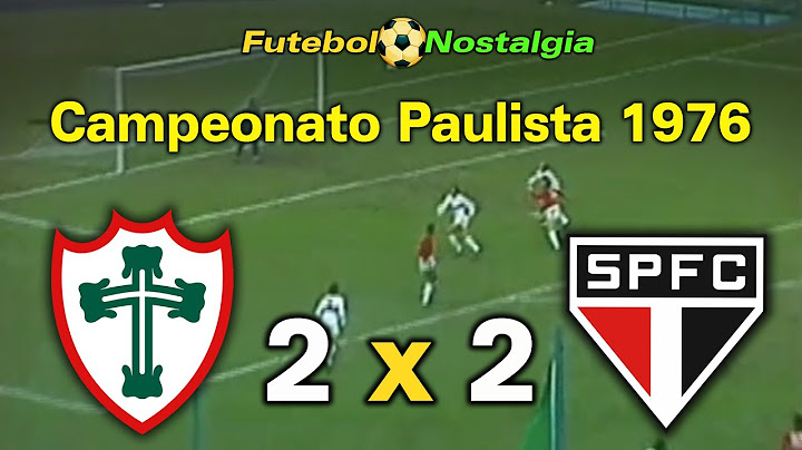 Portuguesa 2 x 2 São Paulo - 11-07-1976 ( Campeonato Paulista )