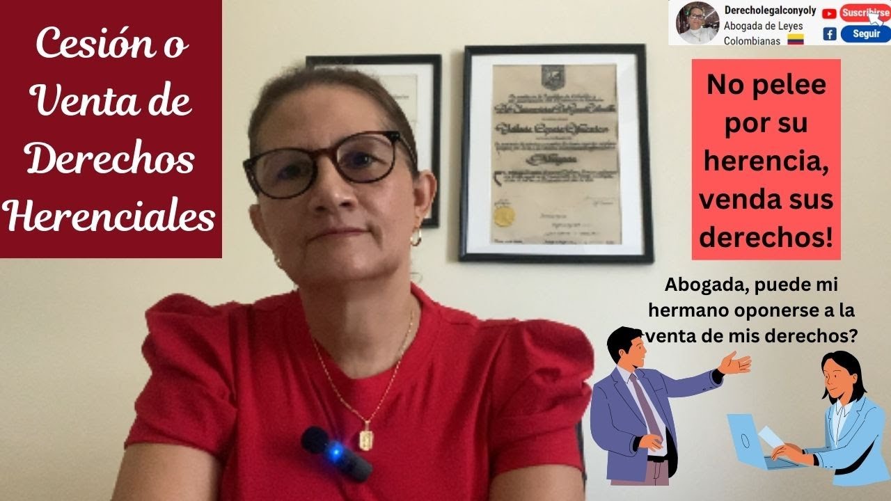 Cesión o Venta de Derechos Herenciales en Colombia
