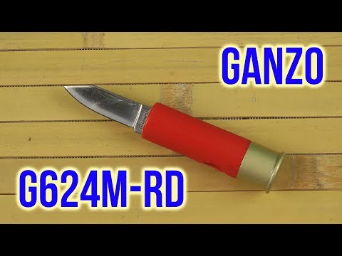 Распаковка Ganzo G624M-RD