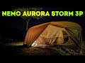 NEMO Aurora Storm 3p  Tent review and setup『レビューと設営』