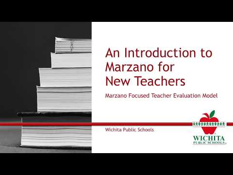 Video: Care este cadrul de instruire al lui Marzano?