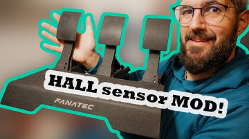 Taking the FANATEC CSL Elite pedals to the HALL (sensors) of fame!