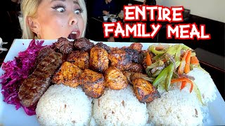 FAMILY PACK FOOD CHALLENGE at Istanbul Grill in Fountain Valley, CA!! #RainaisCrazy screenshot 4