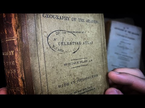 Really Old 1836 Astronomy Book (3 Hours) | ASMR whisper