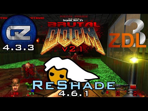 ADVANCED guide to GZDoom, ZDL, ReShade, & Brutal Doom