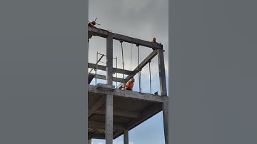 Technical remove roof beam formwork after casting concrete