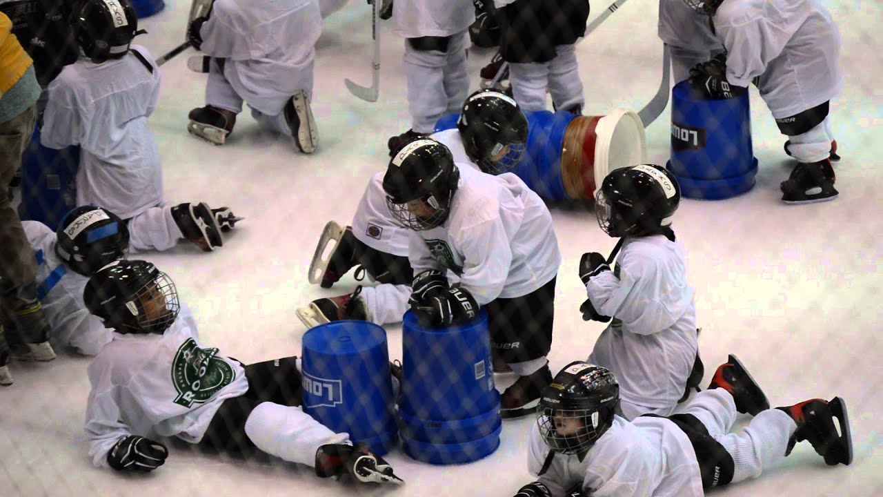 Noah's First Day: Dallas Stars Little Rookies - YouTube