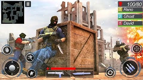 FPS Commando Shooting Battlefield - Offline Game 2022 - Android Gameplay