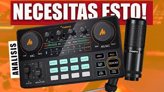 MEJORA TUS STREAMS con la mejor interfaz de audio MAONOCASTER LITE AUAM200   REVIEW