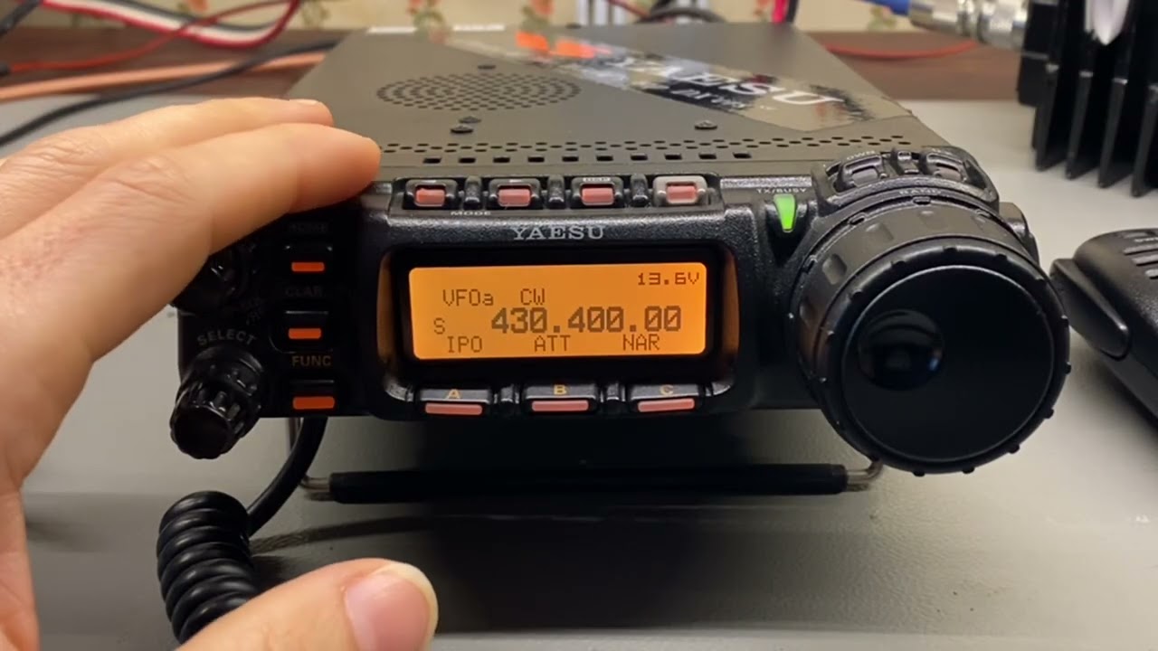FT-857D for Alignment + TCXO Installation - YouTube