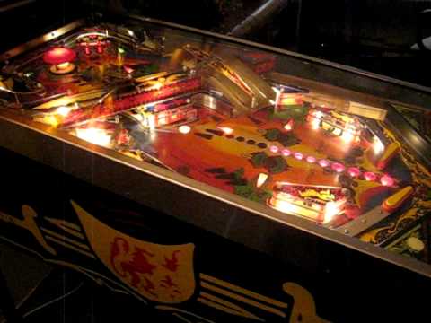 1980 Williams Black Knight pinball