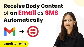 How to Receive Body Content of an Email as SMS Automatically | Gmail to Twilio
