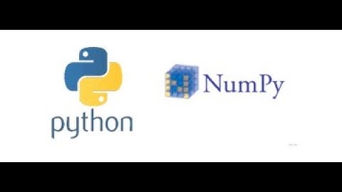 Numpy: Matrix operation using "Python"