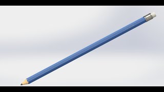 Learning Solidworks - Creating a Pencil