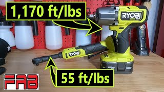 First Look Brand New Ryobi Brushless HP 1/2 Impact and 3/8 Extended Reach Ratchet! They are Awesome!