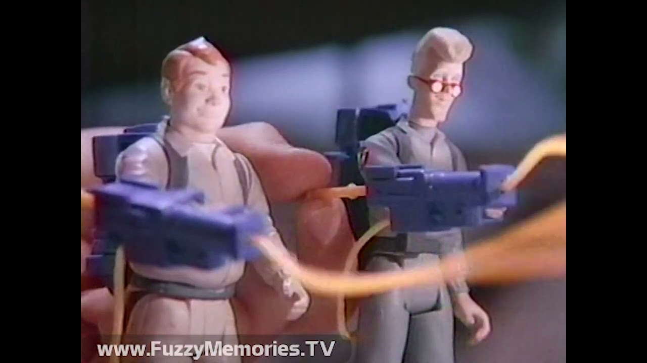 Ghostbusters Action Figures & Ektoplasm from Kenner (Commercial