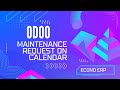 Odoo Maintenance Requests appear on Maintenance Calendar