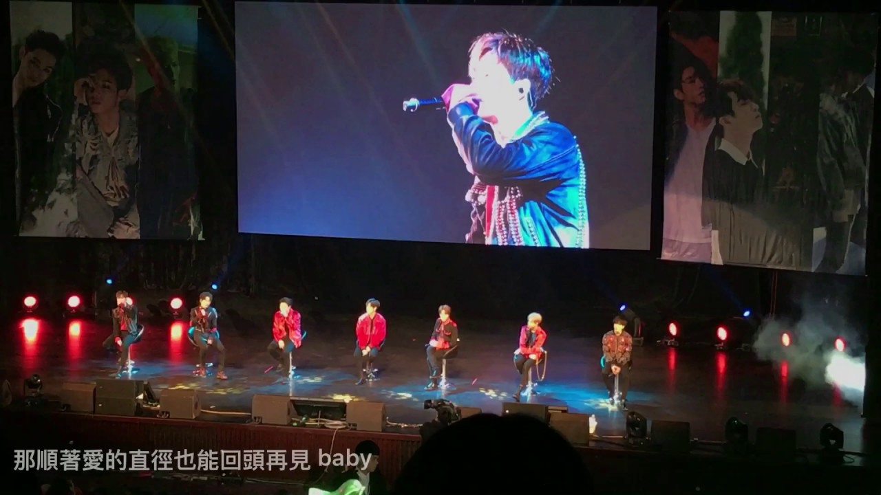 170106 GOT7 - LET ME 렛 미 中字 Chinese Version 중국어버전 (FIGHT LOG TAIPEI)