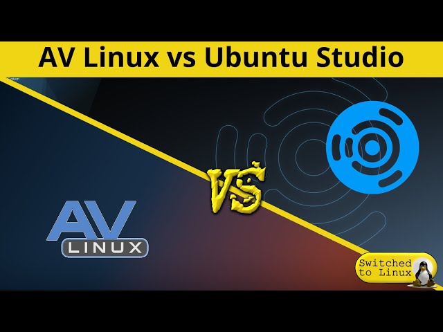 AV Linux vs Ubuntu Studio | DistroWars class=