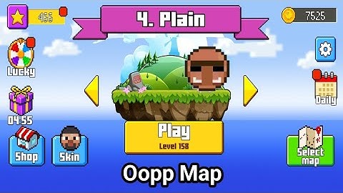 New Oopp PLAIN MAP in Craft Super Ball Jump with Voice Gameplay .