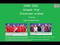 NABC Spingold 2022 - Final - Zimmermann vs Street - 60 Boards