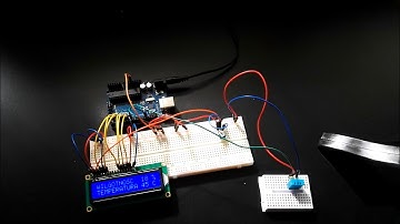 Wyświetlacz LCD 2x16 i Czujnik Temperatury oraz Wilgotności DTH11 - ARDUINO