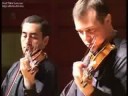 Bach Concerto for 2 Violins 3rd Mov, Kurdish Soloist Serwan Sereni & Peter McGuire/