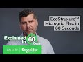 What is EcoStruxure Microgrid Flex in 60 Seconds | Schneider Electric