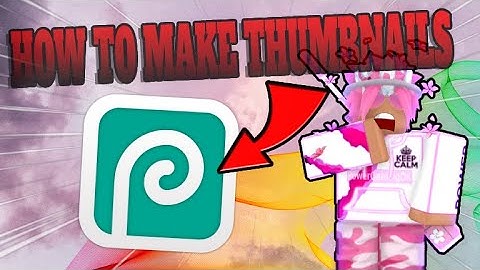 How to make youtube thumbnails for free with photopea? for any game