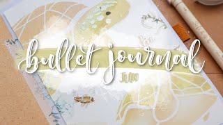 Improvisando el BULLET para JULIO ✨ Stencil, tinas y pastas de textura con mucho BRILLI BRILLI