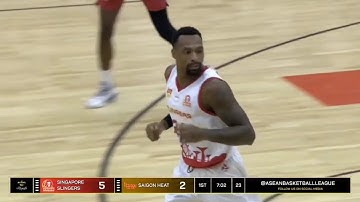 #24 巴克利 Kentrell Barkley - 230308 ABL Invitational Playoffs Game 2 Highlights(vs. Saigon Heat)