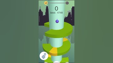 |Level 15 passed |"🤯 Impossible Level JUMP! | Helix Jump Game KO Ultimate High Score Challenge! 🔥"|