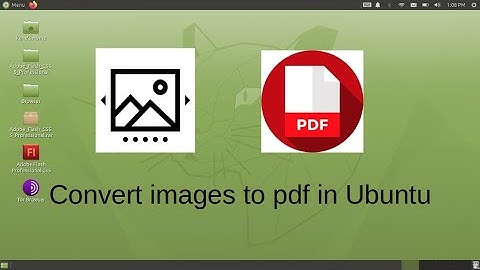 how to convert Image into pdf in Ubuntu 20.04