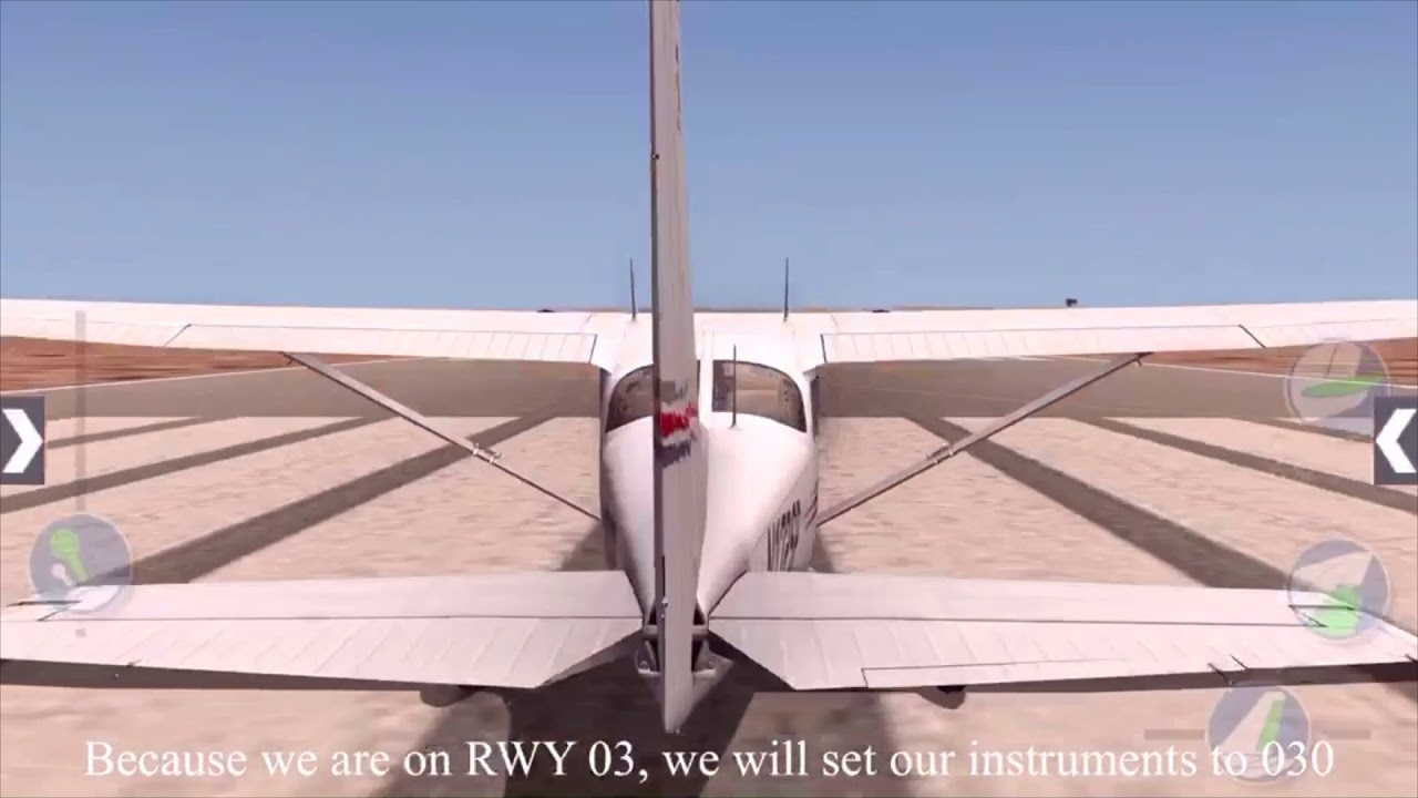 Cessna 172 START-UP & TAKEOFF Tutorial | X-Plane 10 Mobile - YouTube