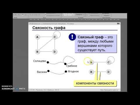 10 класс профиль Графы Часть 1