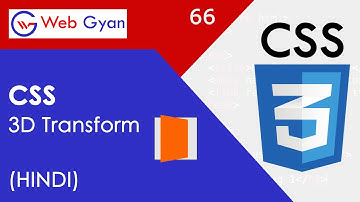 CSS 3D Transform Tutorial in Hindi.#66