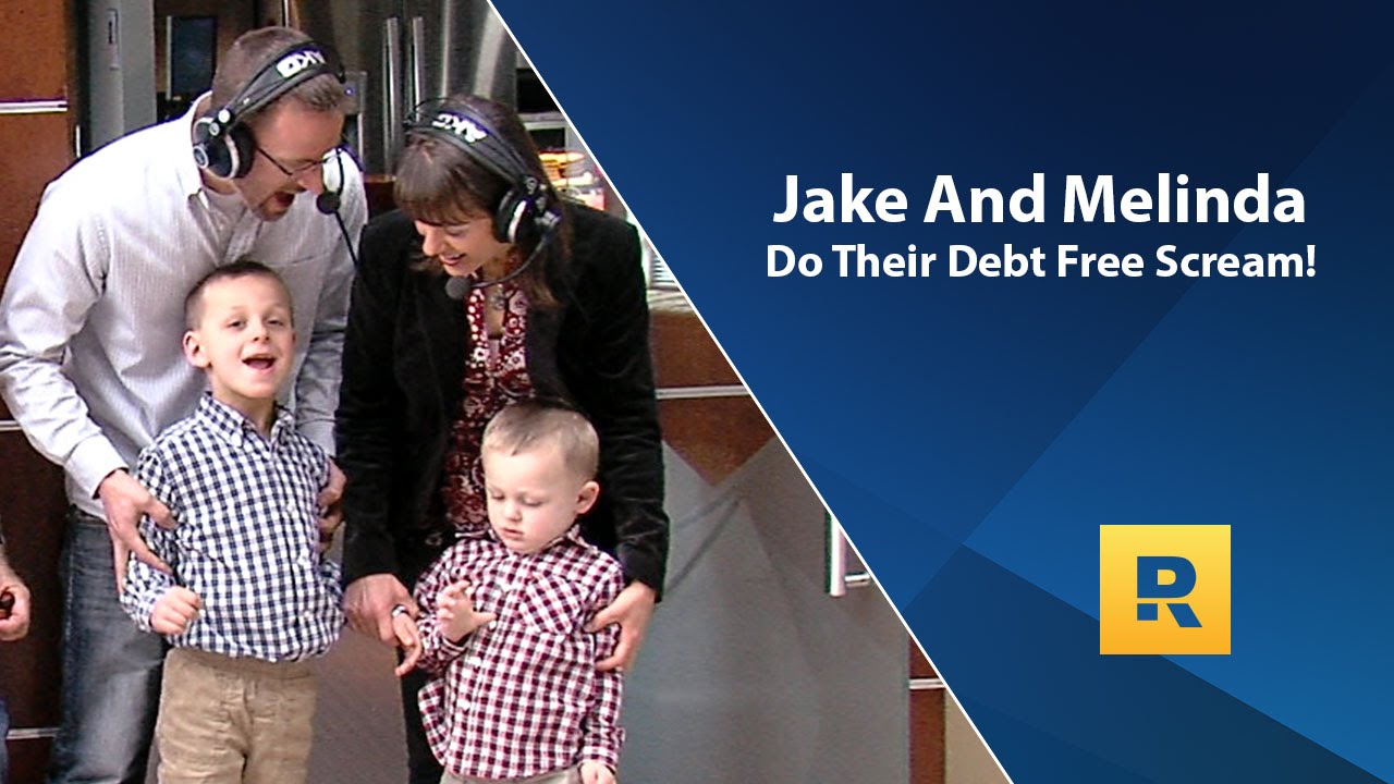 Jake And Melinda Do Their Debt Free Scream! Jake And Melinda Do Their Debt Free Scream!