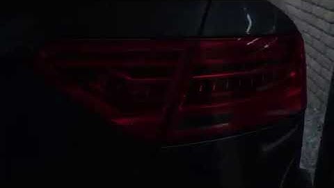 Audi S5 dynamic indicators