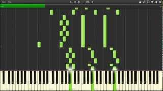 Video thumbnail of "Monsters - Contre Jour [Piano Tutorial] synthesia"