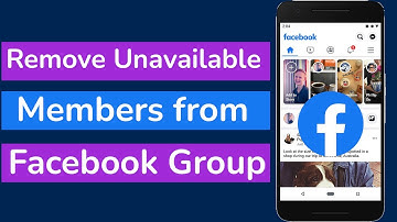 How to Remove Unavailable Member from Facebook Group?