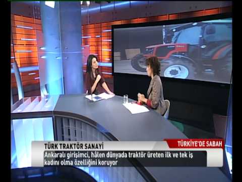 TRT TÜRK Türkiye'de Sabah, Traktör Fabrikası Genel Müdürü Zeynep Erkunt