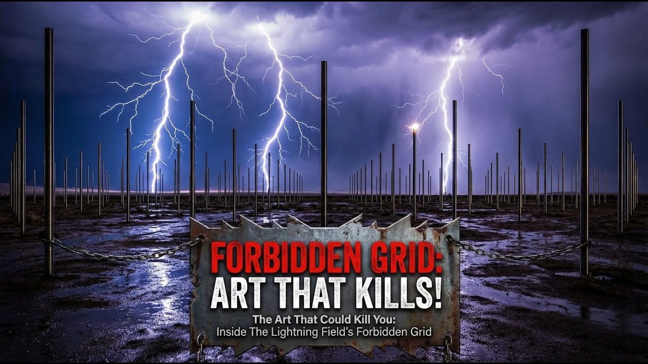 The Art That Could Kill You Inside The Lightning Field's Forbidden