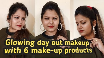 Glowing Day Out Makeup || With Glam Priya! ❤️