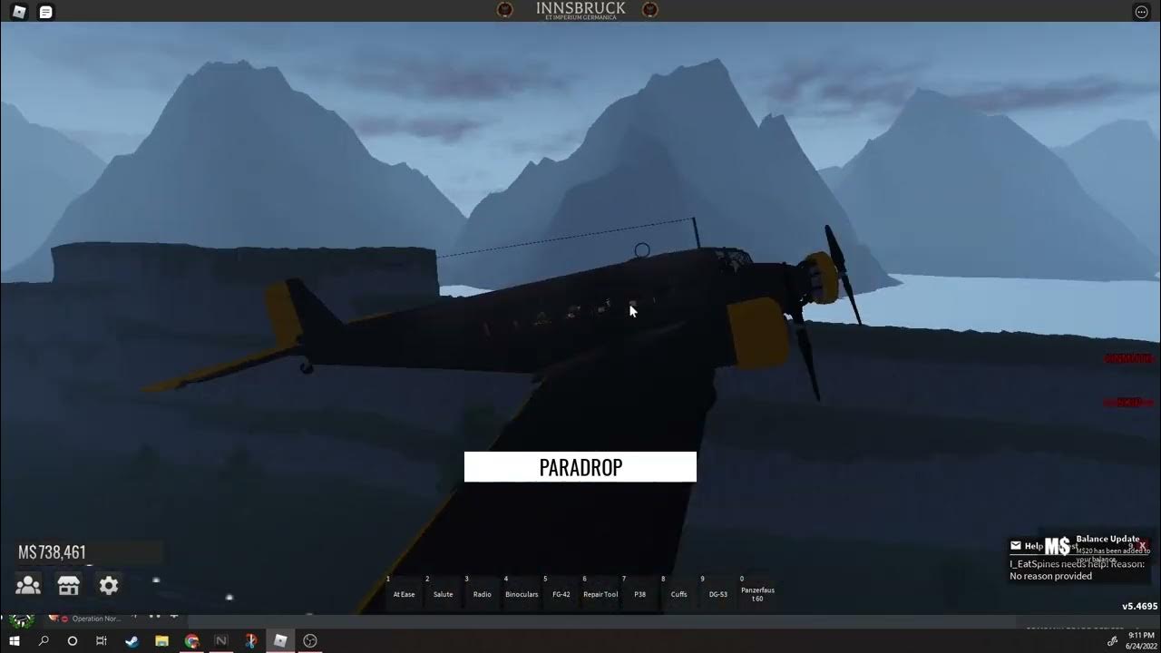 roblox-innsbruck-border-simulator-new-ju52-paradrop-system-youtube