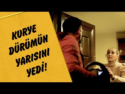 Mustafa Karadeniz - Kurye Dürümün Yarısını Yedi!