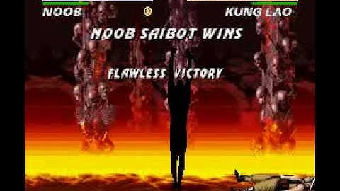 (TAS) UMK3 SNES Noob Saibot Crazy Combos In Speed Run Part 2